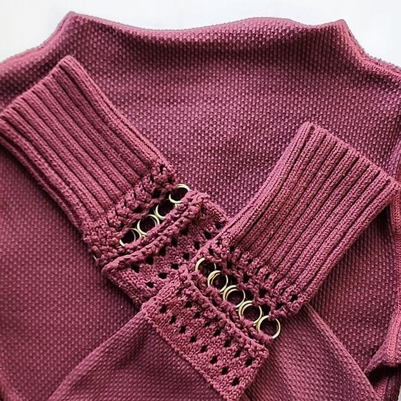 NWT Free People Sweet Thang XS Metal Cuff Thermal - Picture 4 of 5